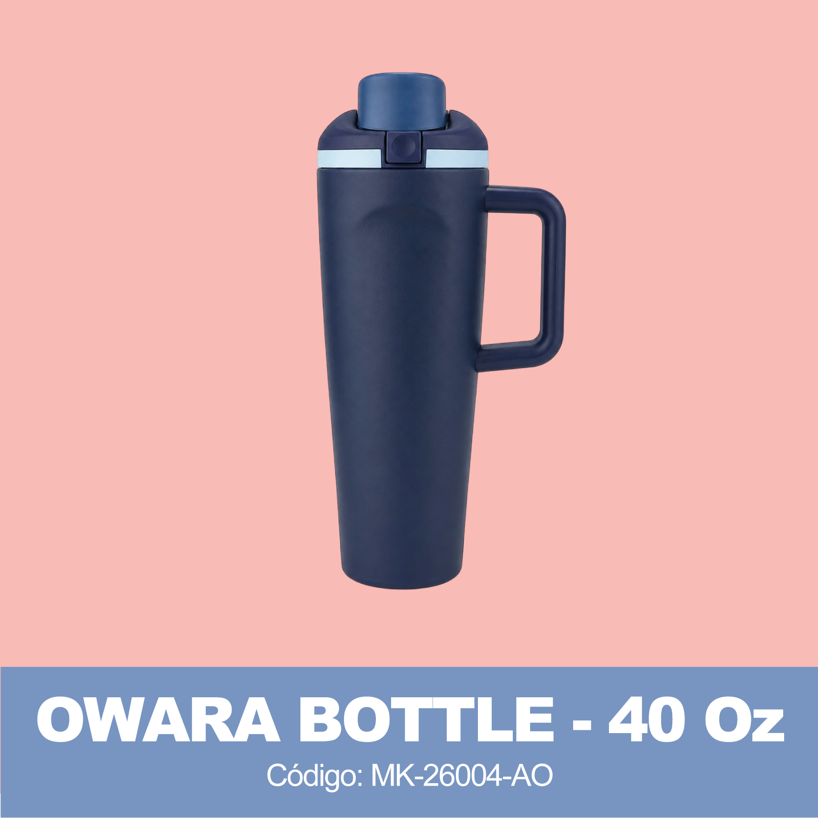 Owara Tumblers - 40 oz - Azul oscuro