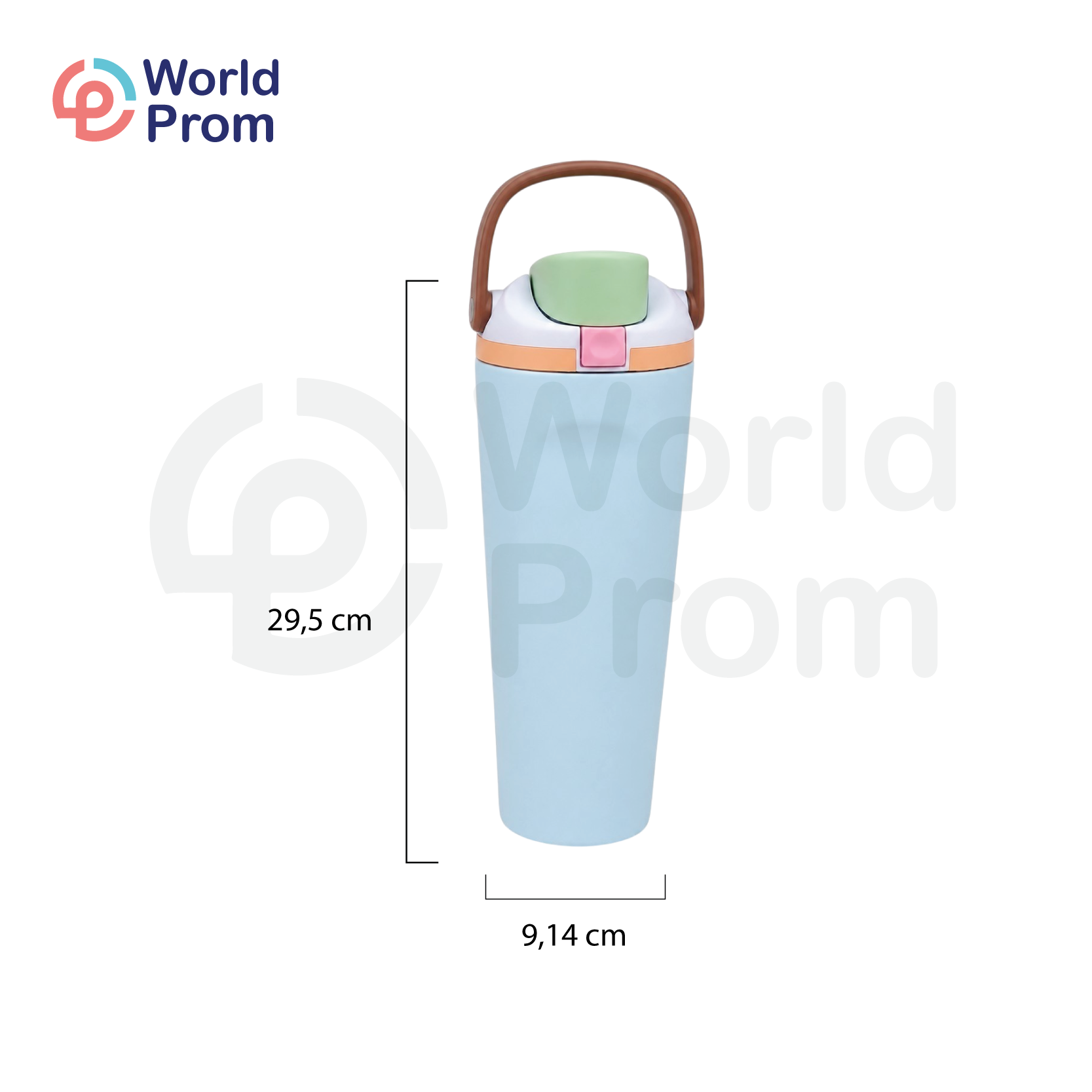 Owara Tumblers - 30 oz - Cyan - Image 2
