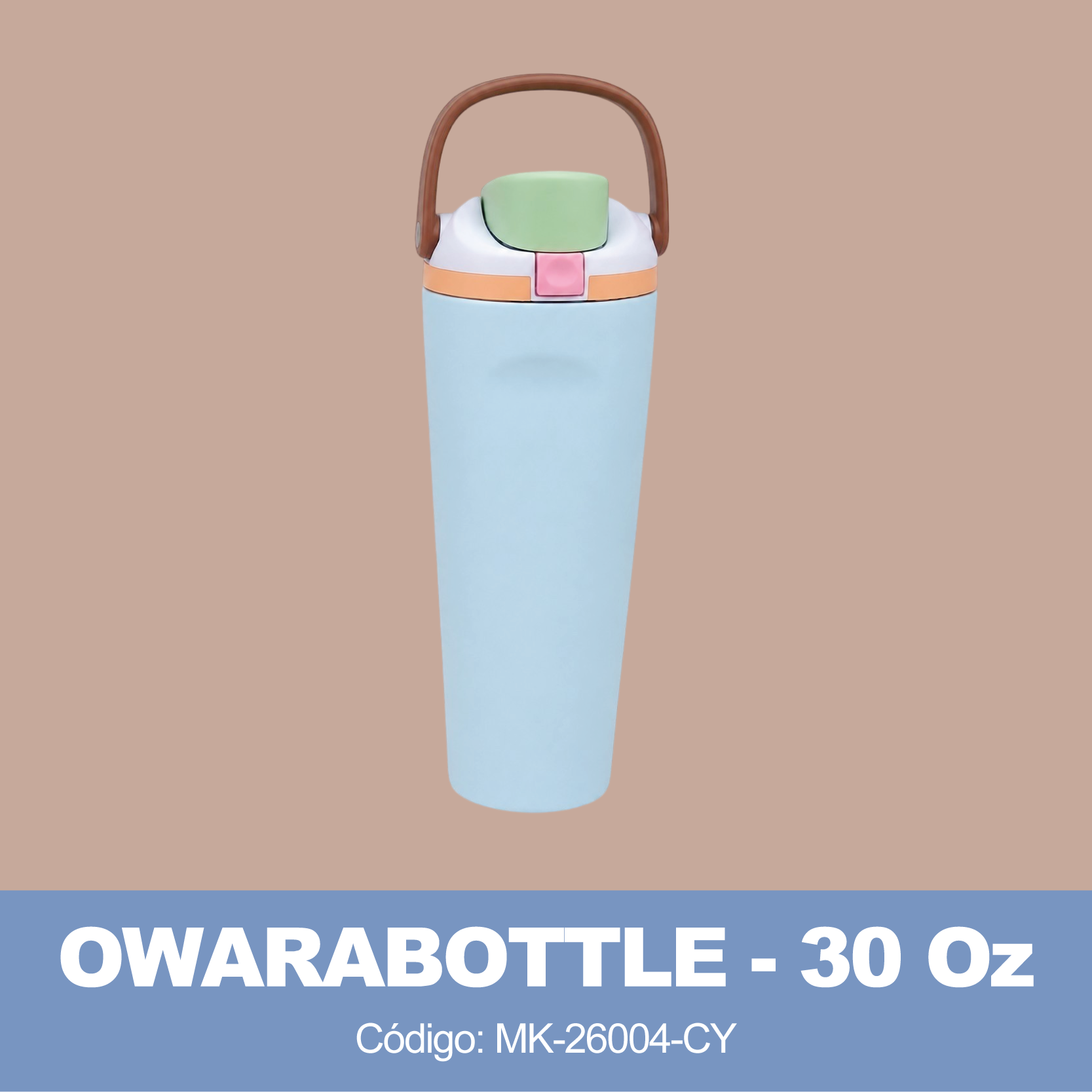 Owara Tumblers - 30 oz - Cyan