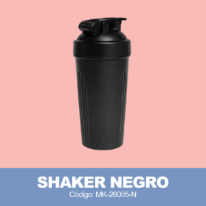 Shaker Bottle- 600ml -Negro