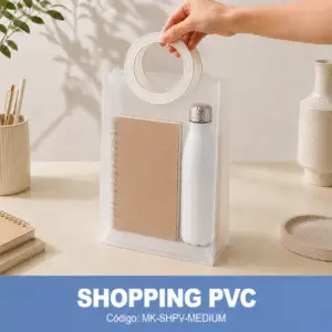 Funda Shopping Plástica-PU - Medium