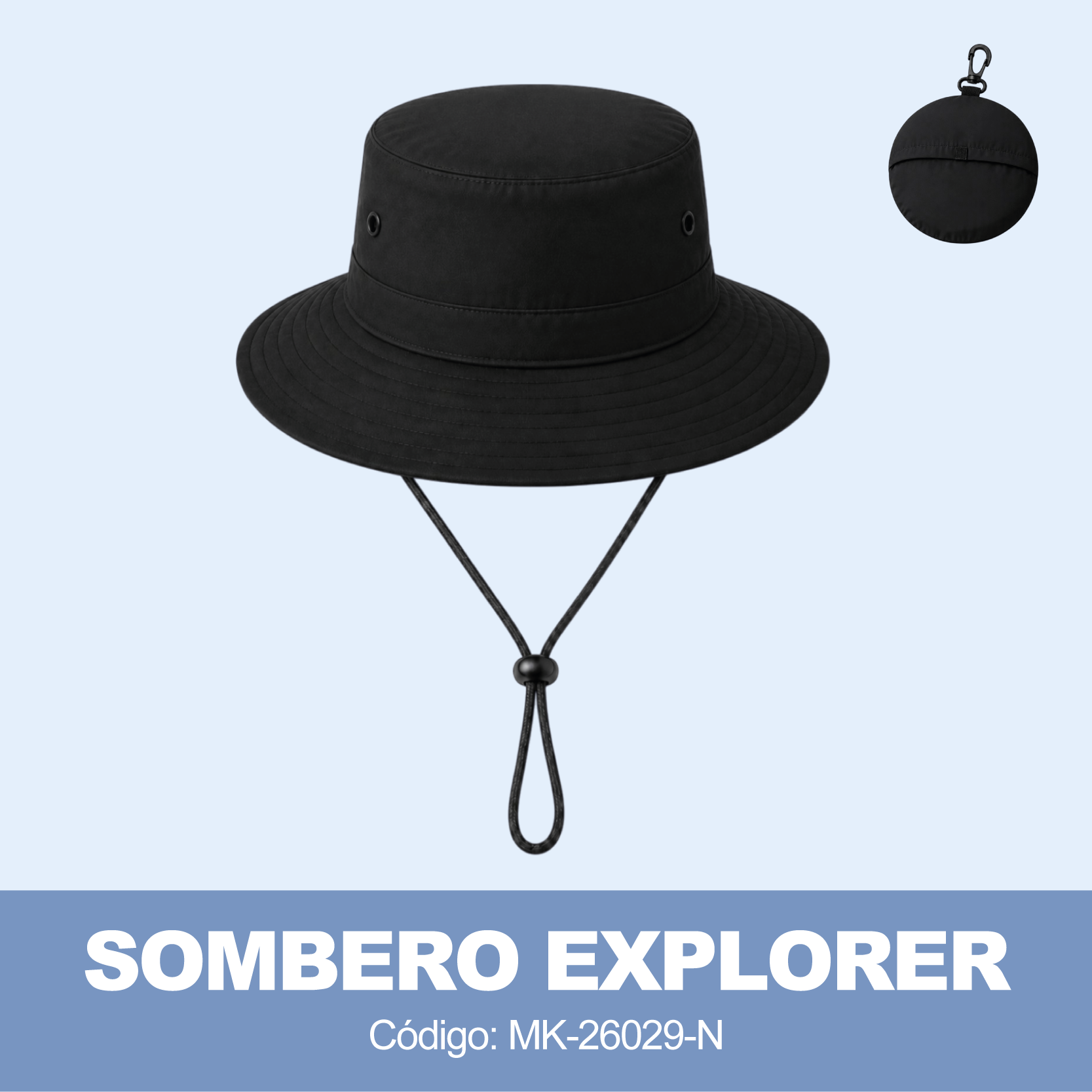 Sombrero Explorer - Negro