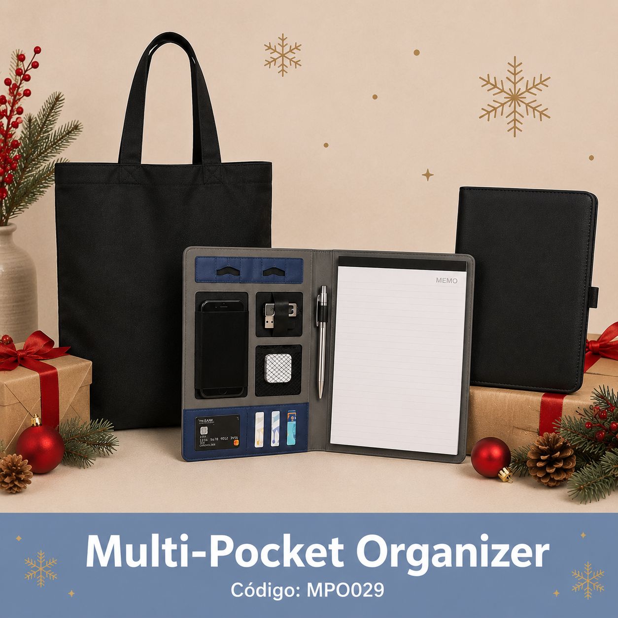 Merry Multi-Pocket Organizer