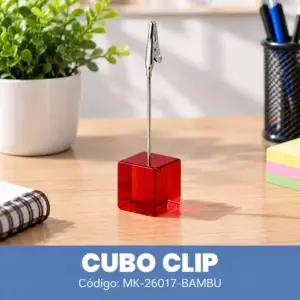 Cubo Clip - Rojo