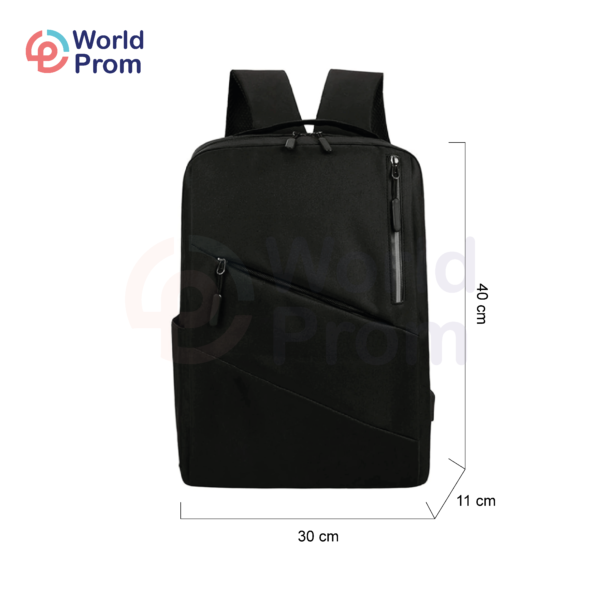 Mochila Empresarial Negra para Laptop de 15.6 - Image 2